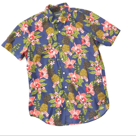 bonobos pineapple shirt